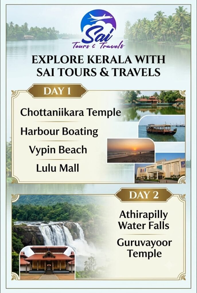 kerala tour, kerala trip, kochi trip